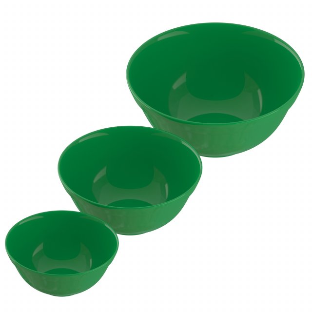 green bowls Modelo 3D .c4d .max .obj .3ds .fbx .stl .blend 