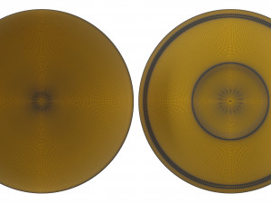 red bowls 3D Model