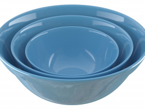 blue bowls 3D Модель