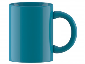 coffee mug dark blue Modelo 3D