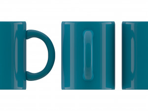 coffee mug dark blue Modelo 3D