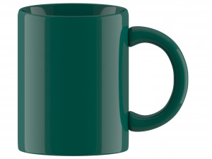 coffee mug dark green Modelo 3D