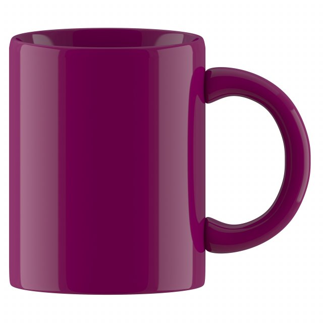 coffee mug dark parpal Modèle 3D .c4d .max .obj .3ds .fbx .stl .blend 