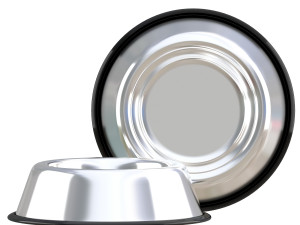 stainless steel dog bowl 3Dモデル