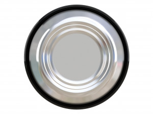 stainless steel dog bowl Modelo 3D
