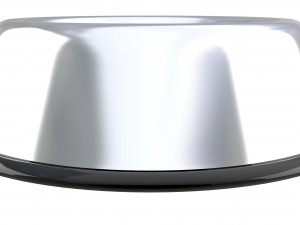 stainless steel dog bowl Modelo 3D
