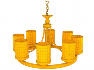 candle chandelier 3D Model