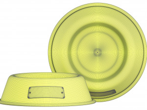 large bowl electric purple Modelo 3D