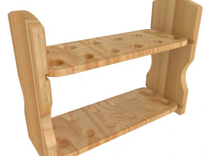 test tube rack 3D Model