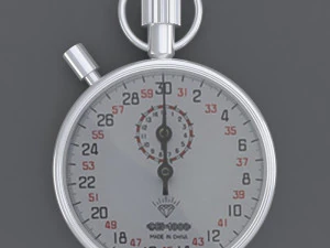 stopwatch 3D Model