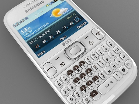 83 Samsung Cellphones Collection 3Dモデル