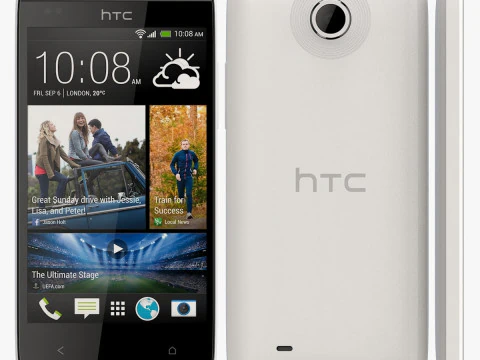 61 HTC Cellphones Collection 3D Model