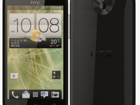61 HTC Cellphones Collection 3D Model
