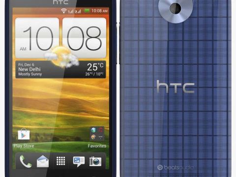 61 HTC Cellphones Collection 3D Model