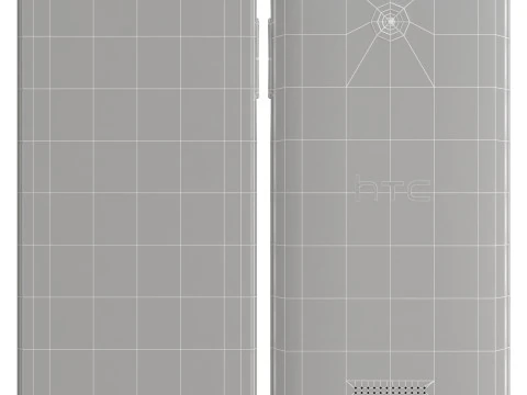 61 HTC Cellphones Collection 3D Model