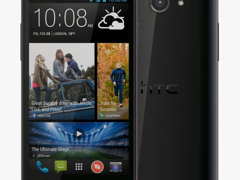 61 HTC Cellphones Collection 3D Model