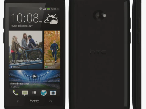 61 HTC Cellphones Collection 3D Model