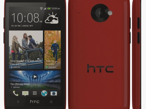61 HTC Cellphones Collection Modelo 3D