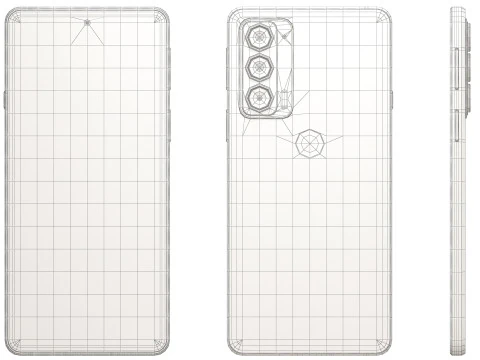 20 Motorola Cellphones Collection 3D Model