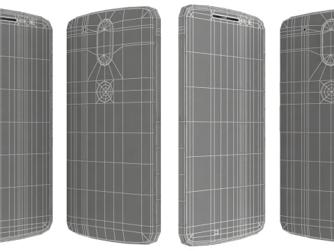20 Motorola Cellphones Collection 3D Модель