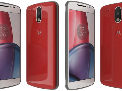 20 Motorola Cellphones Collection 3D Model