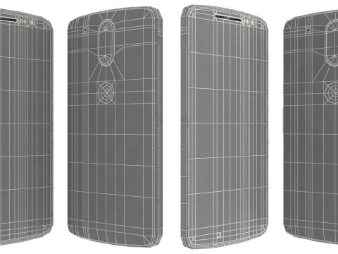 20 Motorola Cellphones Collection 3D Model
