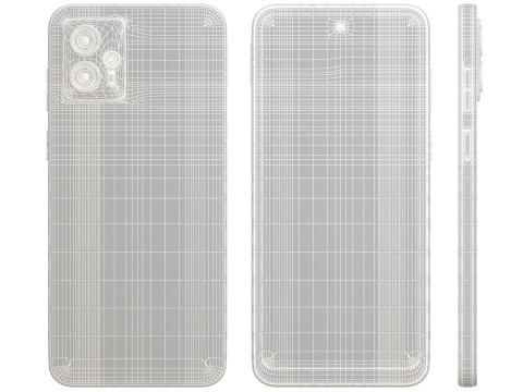 20 Motorola Cellphones Collection 3D Модель