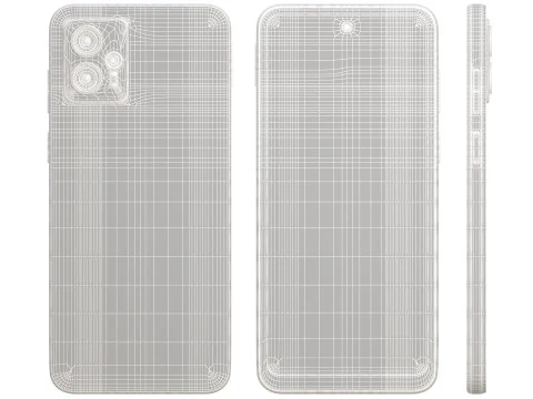 20 Motorola Cellphones Collection 3D Model