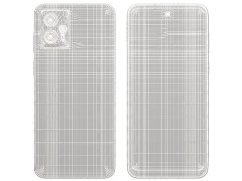 20 Motorola Cellphones Collection 3D Модель