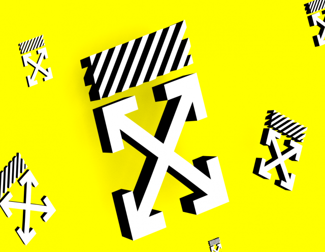 off white sign Modelo 3D .c4d .max .obj .3ds .fbx .stl .blend 