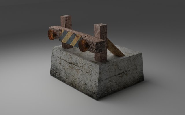 dead end model Modelo 3D .c4d .max .obj .3ds .fbx .stl .blend 