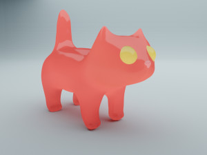 candy cats set Modelo 3D