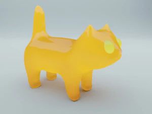 conjunto de gatos doces Modelo 3D