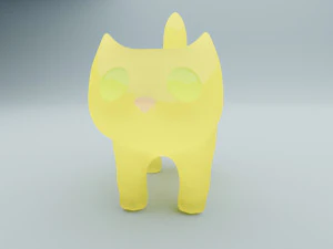 conjunto de gatos doces Modelo 3D