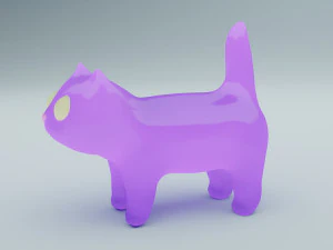 conjunto de gatos doces Modelo 3D