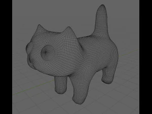 conjunto de gatos doces Modelo 3D