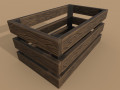 Wooden box 3D Model