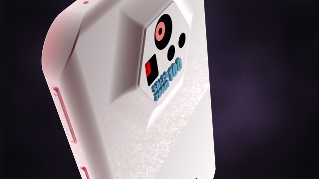 mobile phone samsung concept 3D Model .c4d .max .obj .3ds .fbx .stl .blend 