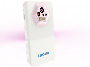 mobile phone samsung concept 3D Model