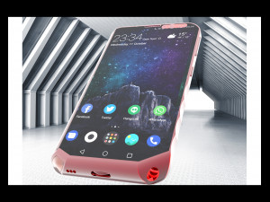 mobile phone samsung concept 3D Model