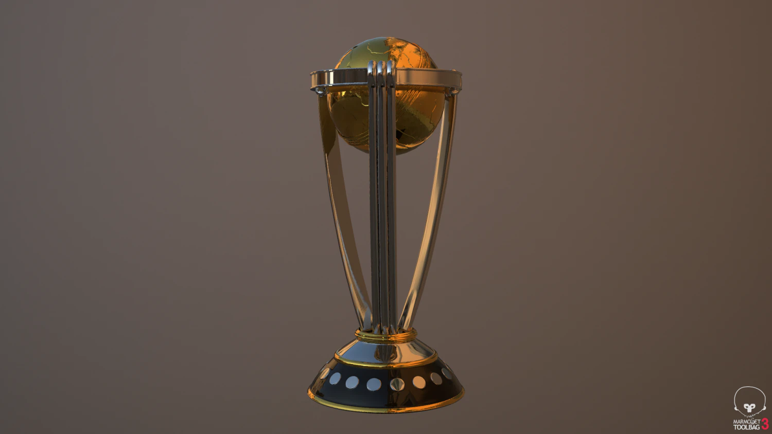 cricket world cup 3D Model .c4d .max .obj .3ds .fbx .stl .blend