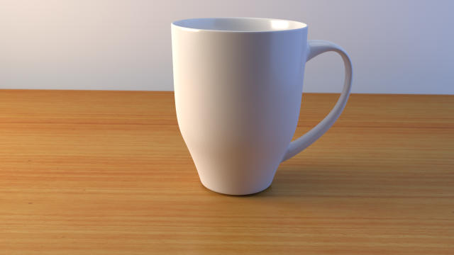 ceramic mug 3D Model .c4d .max .obj .3ds .fbx .stl .blend 