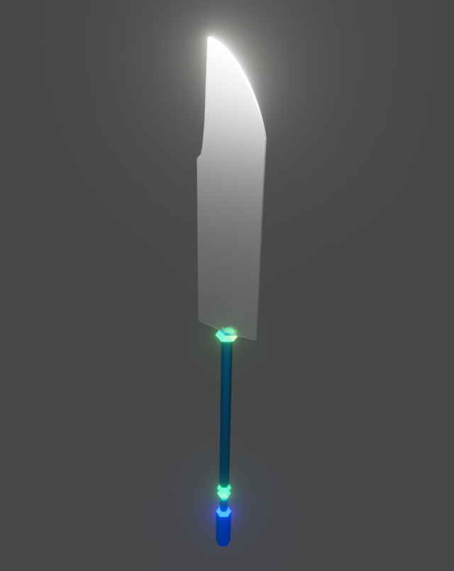 glaive 3D Modell .c4d .max .obj .3ds .fbx .stl .blend