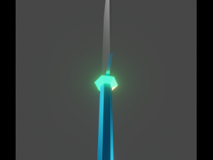 glaive 3D Modell
