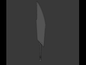 glaive 3D Modell