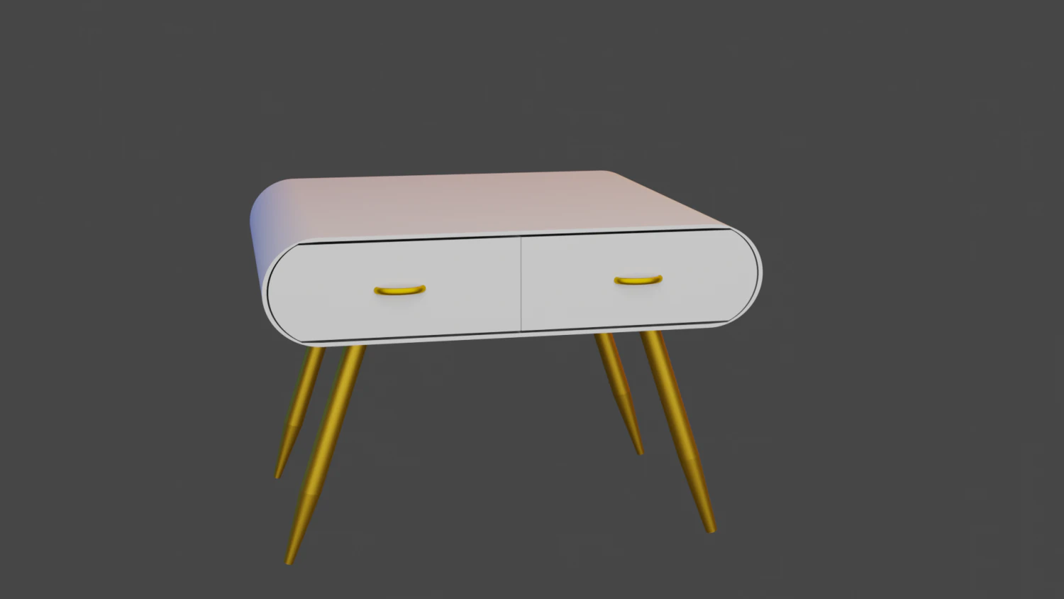 modern table 3D Model .c4d .max .obj .3ds .fbx .stl .blend 