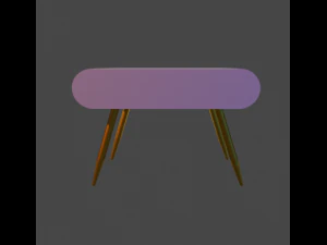 modern table 3D Model