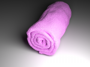 towel 3D मॉडल