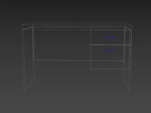 escritorio Modelo 3D
