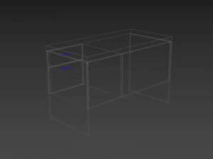 escritorio Modelo 3D